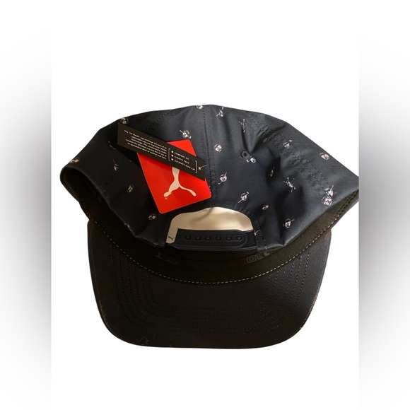 Puma Skull and golf club rope‎ hat. New with tags. One size fits all - Picture 4 of 6